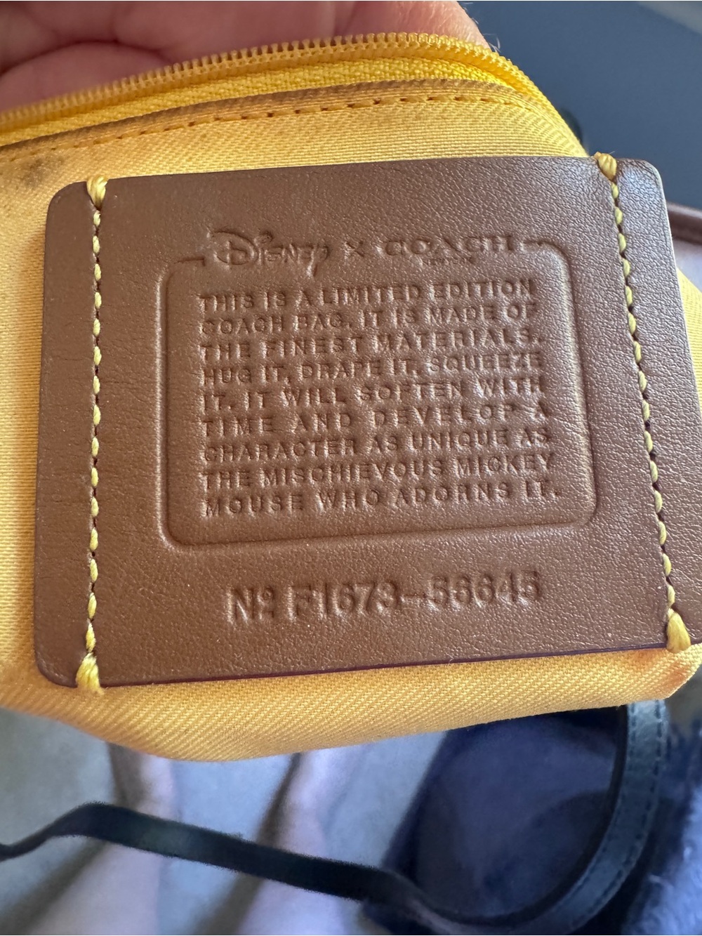 COACH x Disney Limited Edition City Tote, Mickey Mouse Tote, Disney Bag, Gift - Picture 16 of 16